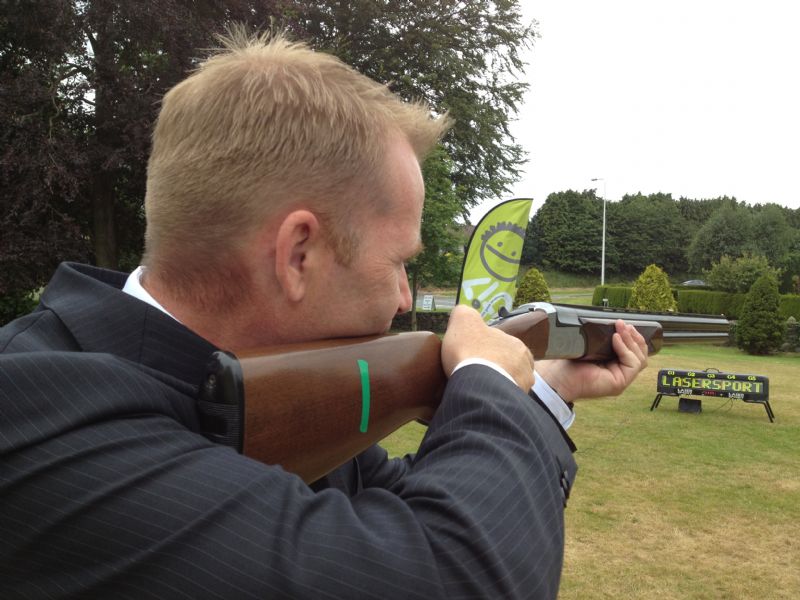 Laser Clay Pigeon Shooting